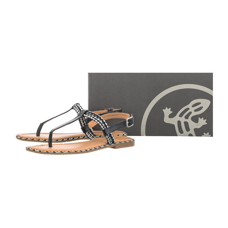 Salamander Nela Black 32-89501-01 (SA37-a) sandalai