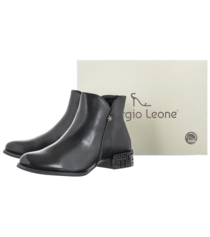Sergio Leone Czarne BT 540 (SL399-a) bateliai