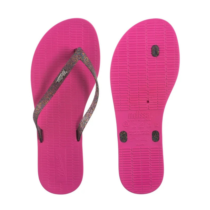 Melissa Sun Flip Flop AD 33493/54085 Pink/Clear Glitter (ML212-d) šlepetės