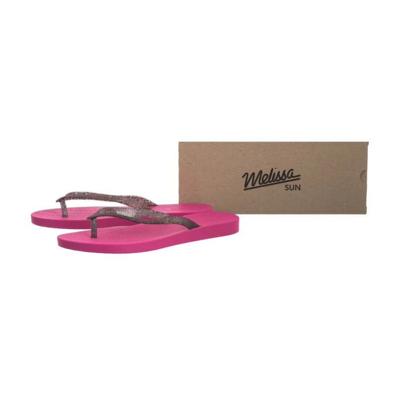 Melissa Sun Flip Flop AD 33493/54085 Pink/Clear Glitter (ML212-d) šlepetės