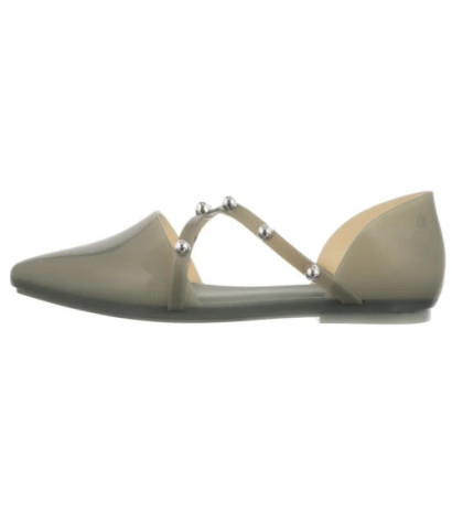 Melissa Pointy Stripe AD 33321/50857 Green/Silver  (ML206-c) sandalai