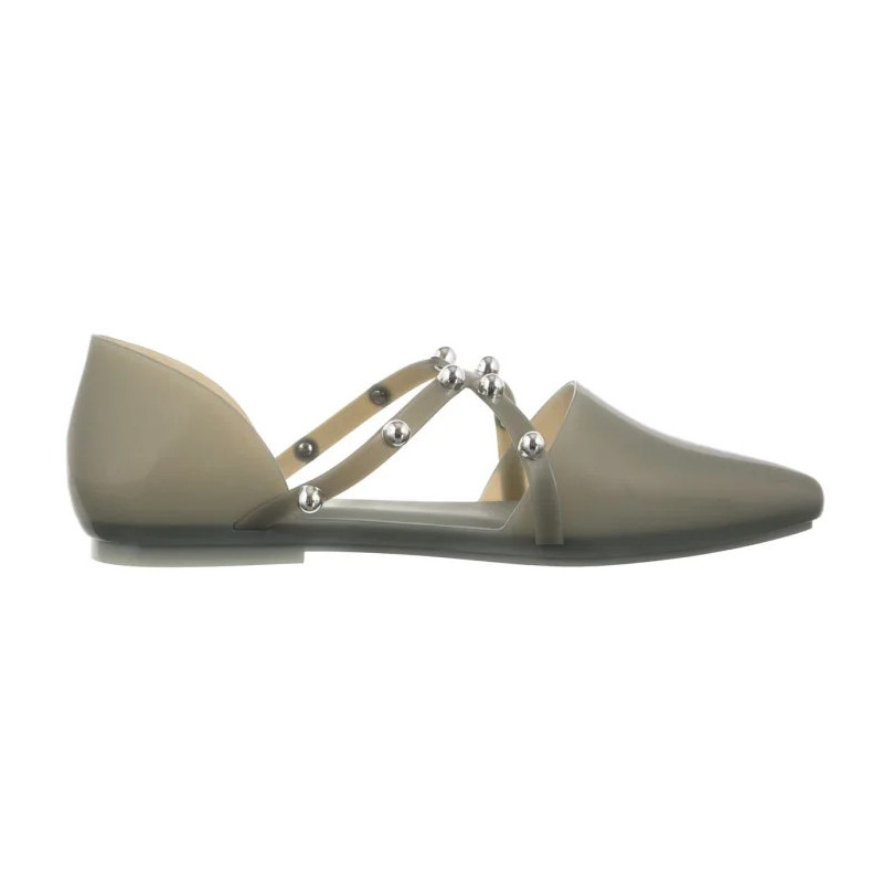 Melissa Pointy Stripe AD 33321/50857 Green/Silver  (ML206-c) sandalai