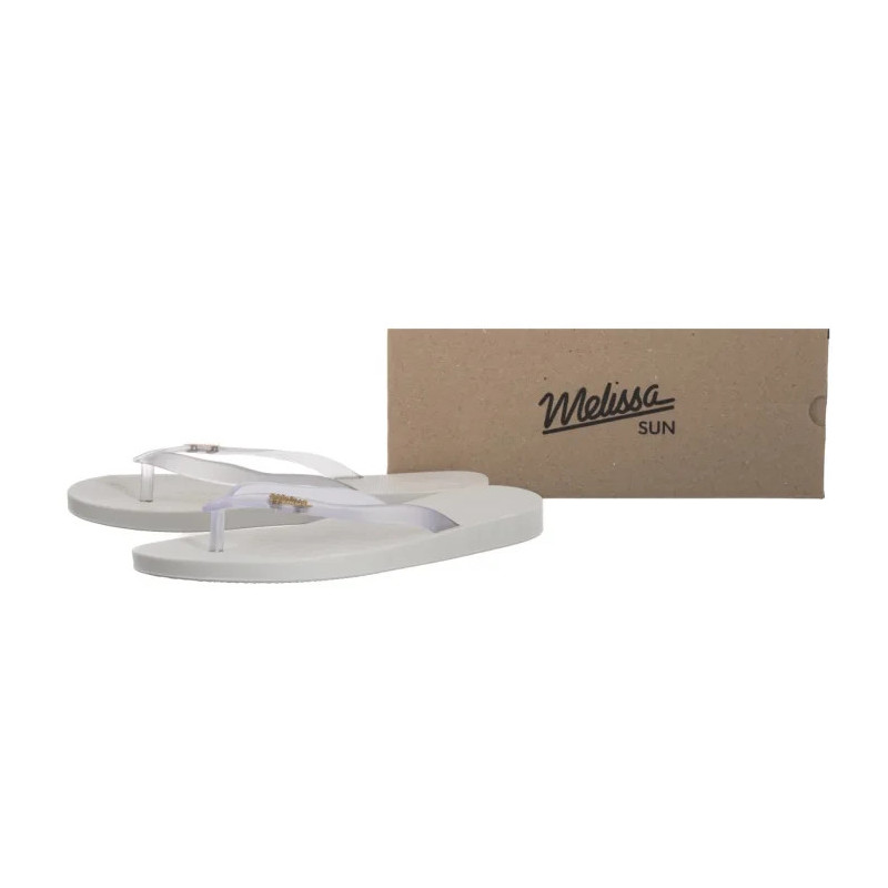 Melissa Sun Flip Flop AD 33493/52063 White/Clear (ML212-f) šlepetės