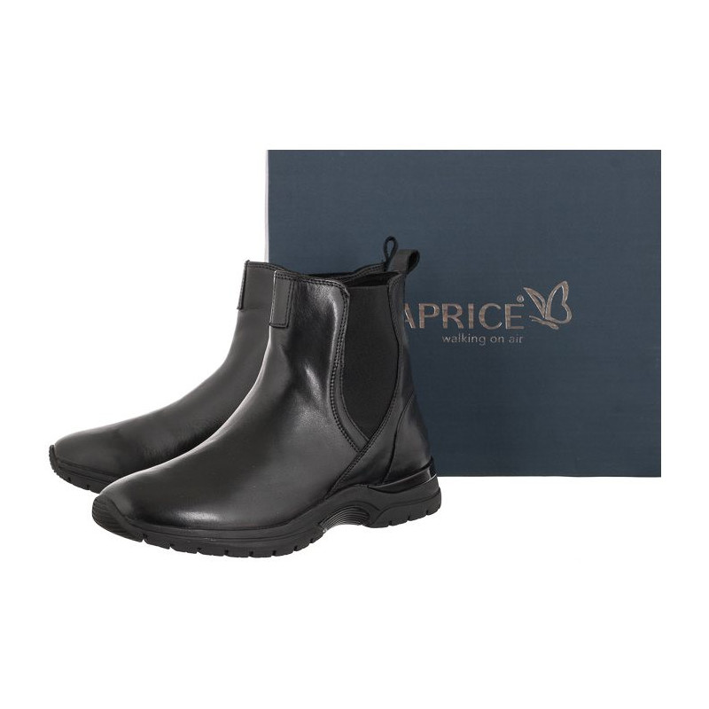 Caprice Czarne 9-25450-27 022 Black Nappa (CP292-a) batai