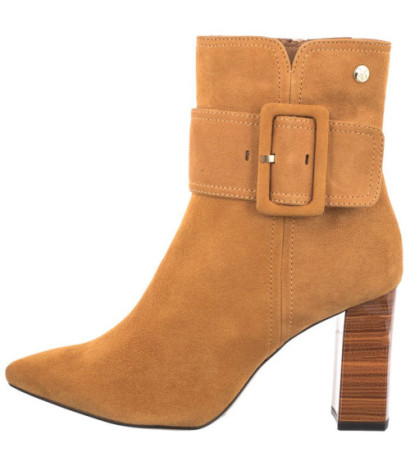 Caprice Brązowe 9-25319-27 624 Curcuma Suede (CP294-a) batai