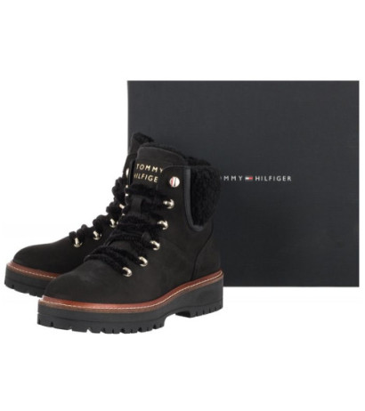 Tommy Hilfiger Outdoor Flat Boot Black FW0FW05944 BDS (TH323-b) batai