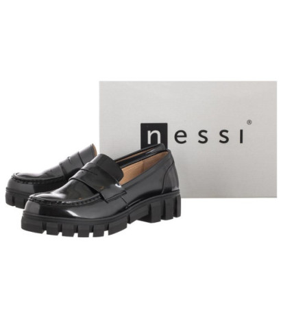 Nessi Czarne Lakierowane 21086 FL (NE251-b) batai