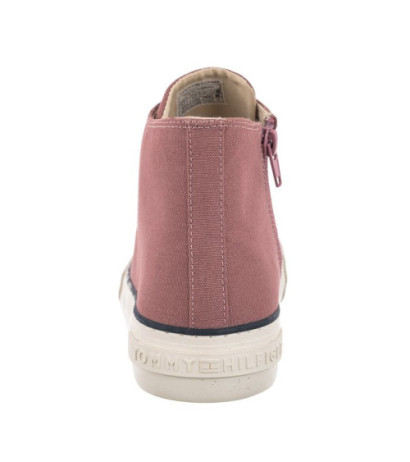 Tommy Hilfiger High Top Lace-Up Sneaker Antique Rose T3A4-32119-0890 303 (TH413-b) bateliai