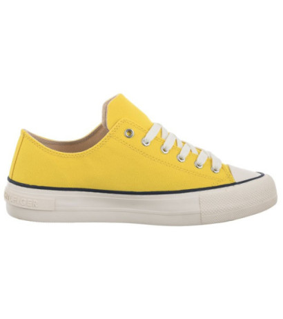 Tommy Hilfiger Low Cut Lace-Up Sneaker Yellow T3A4-32118-0890 200 (TH414-a) bateliai