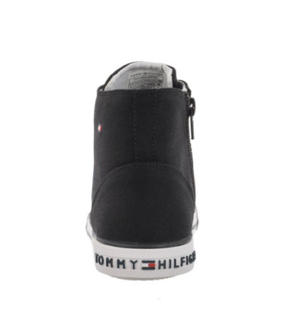 Tommy Hilfiger High Top Lace-Up Sneaker Black T3X4-32209-0890 999 (TH422-b) bateliai