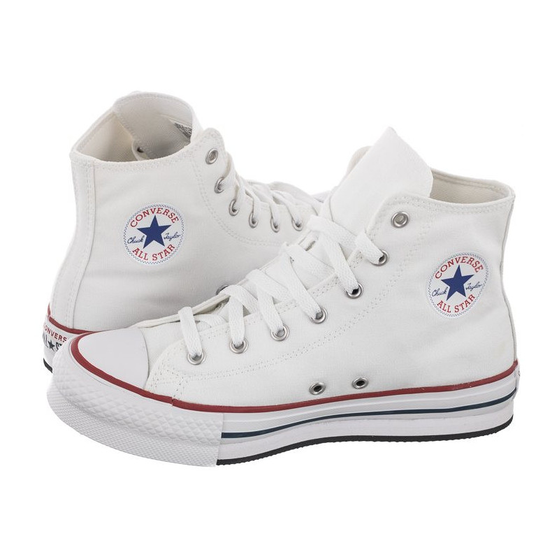 Converse CT All Star Eva Lift Hi White/Garnet/Navy 272856C (CO521-a) bateliai