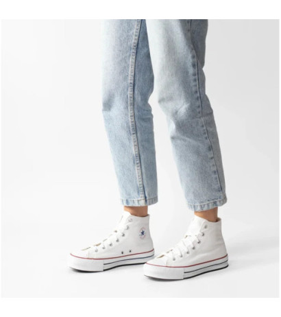 Converse CT All Star Eva Lift Hi White/Garnet/Navy 272856C (CO521-a) bateliai