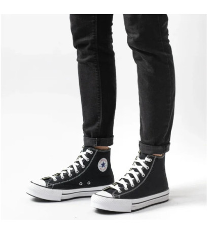 Converse CT All Star Eva Lift Hi Black/White/Black 272855C (CO521-b) bateliai