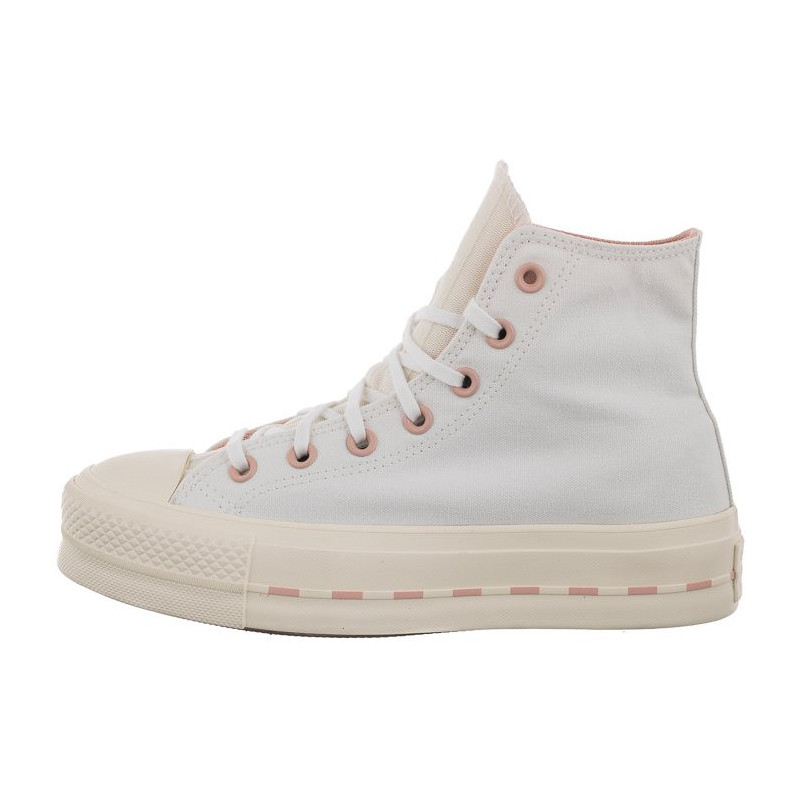 Converse CT All Star Lift Hi White/Egret/Pink Clay 572709C (CO531-a) bateliai