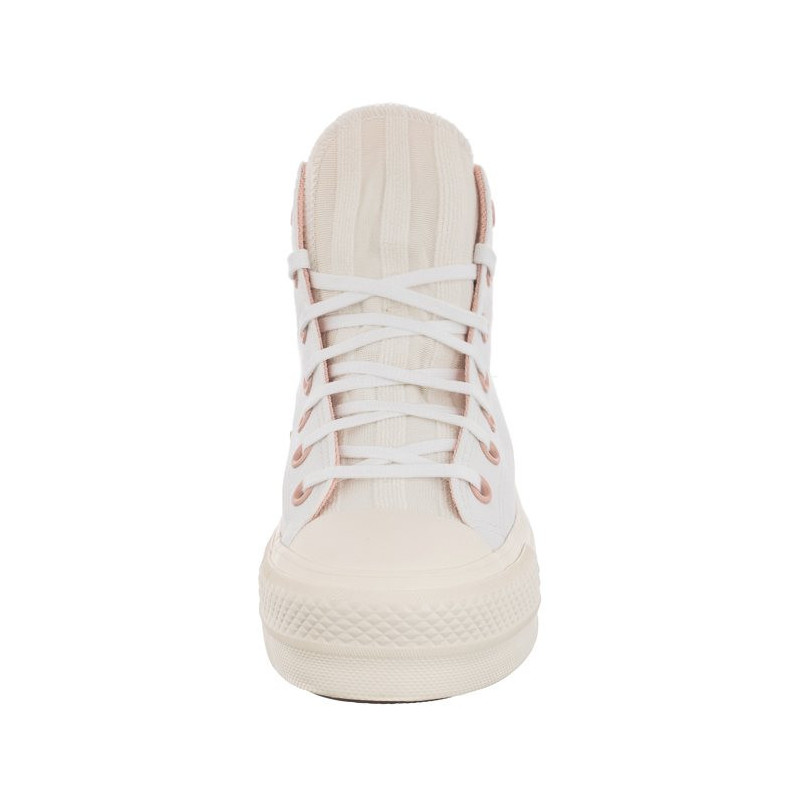 Converse CT All Star Lift Hi White/Egret/Pink Clay 572709C (CO531-a) bateliai