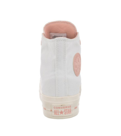 Converse CT All Star Lift Hi White/Egret/Pink Clay 572709C (CO531-a) bateliai