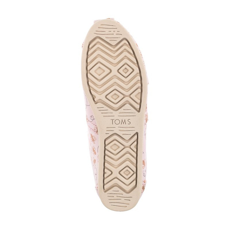 Toms Alpargata Barely Pink Foil Bee Mine Print 10017801 (TS20-a) sportiniai bateliai