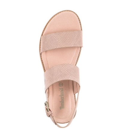 Timberland Chicago Riverside Backstrap LT Pink Full Grain 0A2NXJ 662 (TI100-a) sandalai