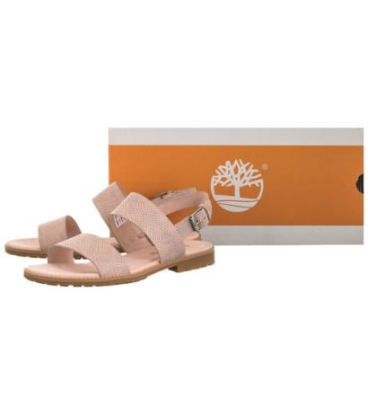 Timberland Chicago Riverside Backstrap LT Pink Full Grain 0A2NXJ 662 (TI100-a) sandalai