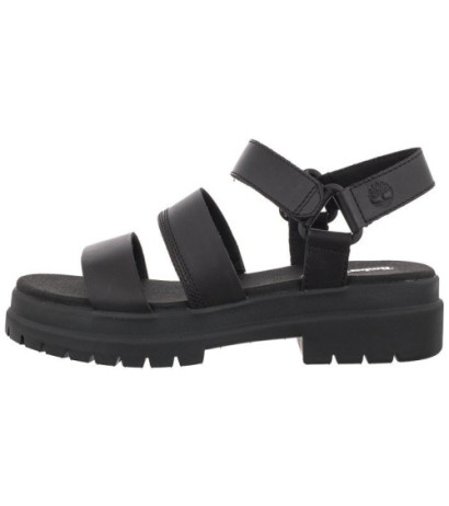 Timberland London Vibe Ankle Strap Sandal Black Full Grain 0A29MV 001 (TI102-a) sandalai