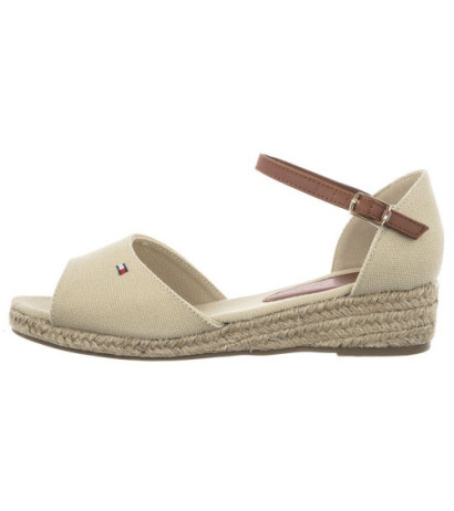 Tommy Hilfiger Rope Wedge Sandal Beige T3A7-32185-0048 500 (TH417-b)
