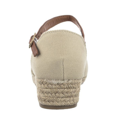 Tommy Hilfiger Rope Wedge Sandal Beige T3A7-32185-0048 500 (TH417-b)
