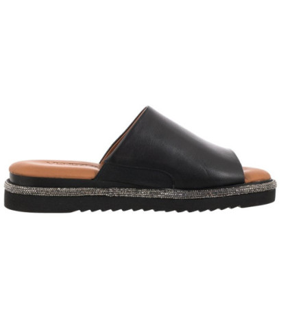 Venezia Czarne 0137271D BLACK (VE626-a) Moteriški batai/šlepetės