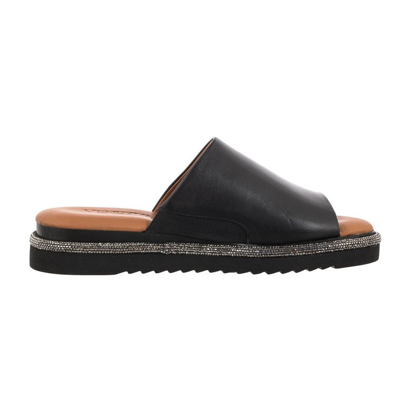 Venezia Czarne 0137271D BLACK (VE626-a) Moteriški batai/šlepetės