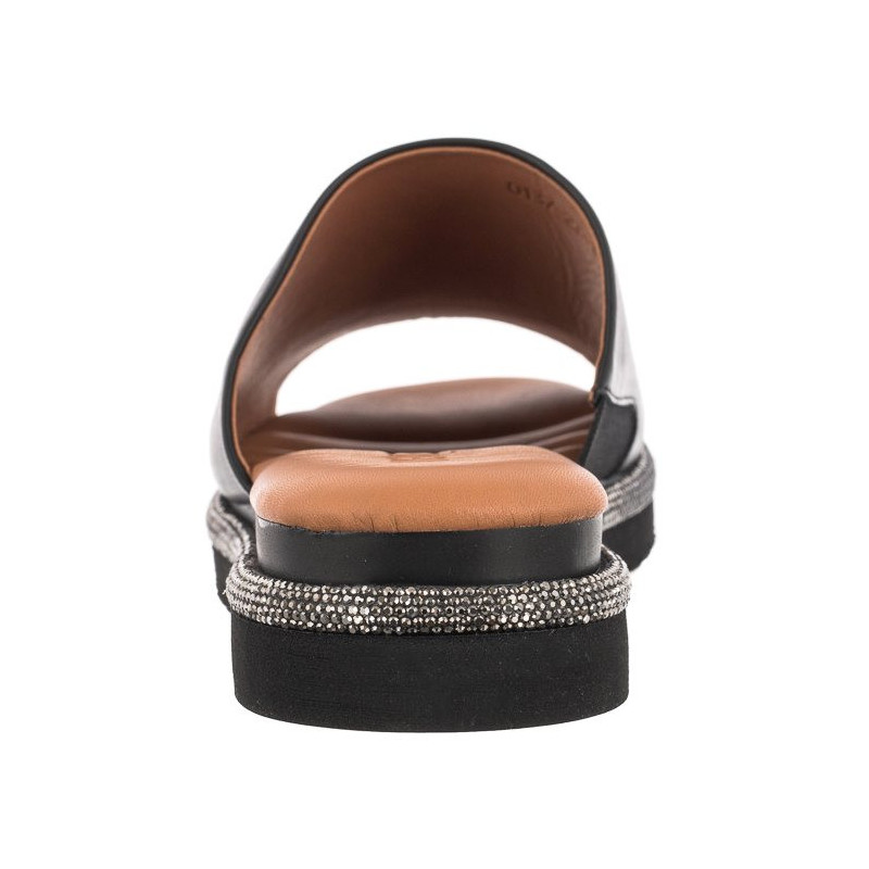 Venezia Czarne 0137271D BLACK (VE626-a) Moteriški batai/šlepetės