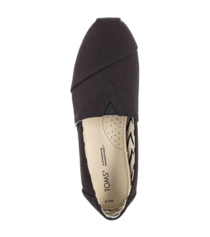 Toms Alpargata Black/Black Recycled Cotton Canvas 10017716 (TS21-a) sportiniai bateliai