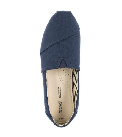 Toms Alpargata Navy Recycled Cotton Canvas 10017712 (TS21-c) sportiniai bateliai