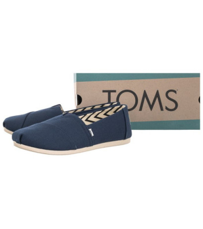 Toms Alpargata Navy Recycled Cotton Canvas 10017712 (TS21-c) sportiniai bateliai