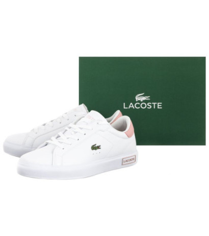 Lacoste Powercourt 0721 1 SUJ WHT/LT PNK 7-41SUJ00141Y9 (LC389-a) sportiniai bateliai