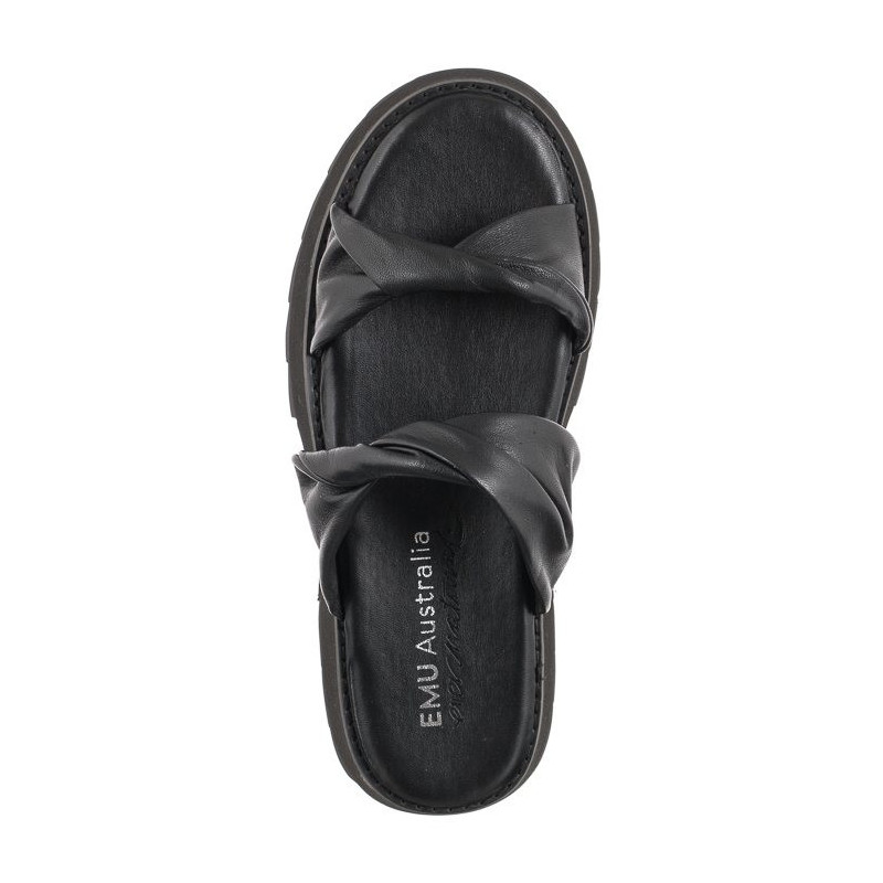 EMU Australia Bamboo Black W12703 (EM415-a) Moteriški batai/šlepetės