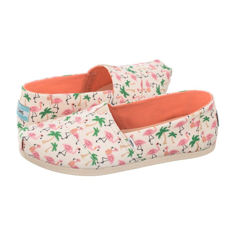 Toms Alpargata Natural Hawaiian Flamingos Print 10017798 (TS27-a) sportiniai bateliai