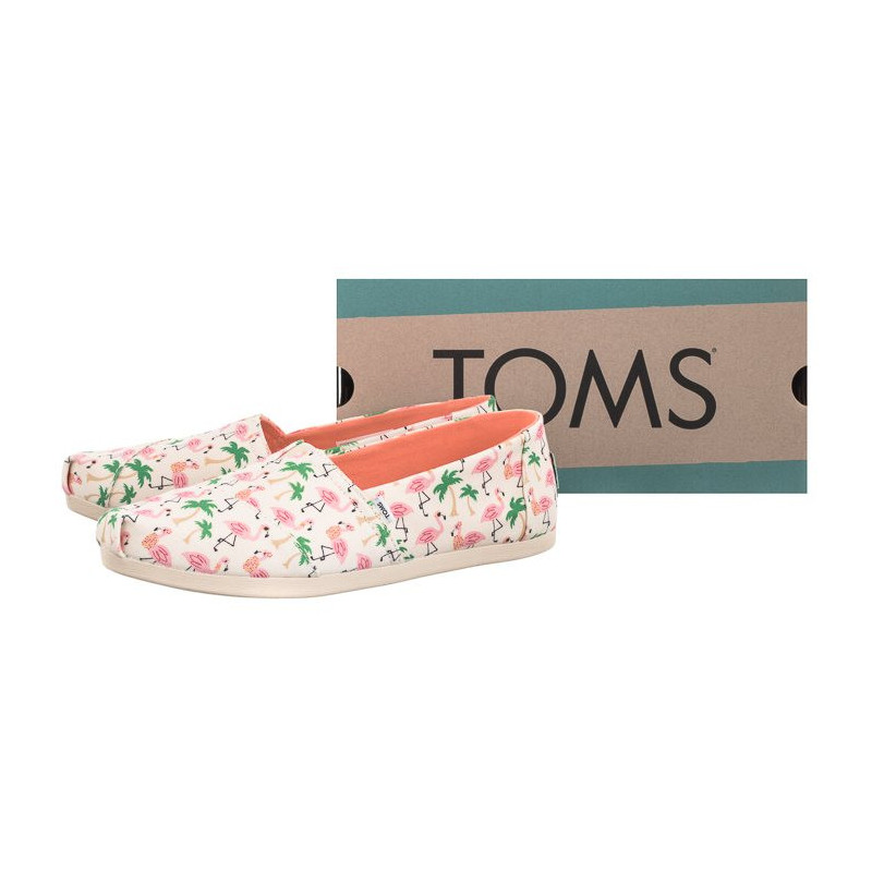 Toms Alpargata Natural Hawaiian Flamingos Print 10017798 (TS27-a) sportiniai bateliai
