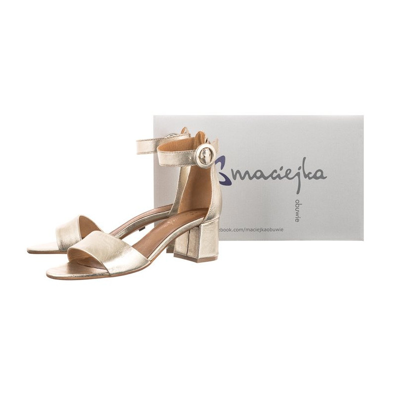 Maciejka Złote 04141-42/00-5 (MA907-a) sandalai