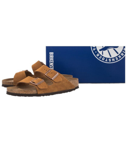 Birkenstock Arizona BS Soft Footbed Mink 1009527 (BK180-b) Moteriški batai/šlepetės