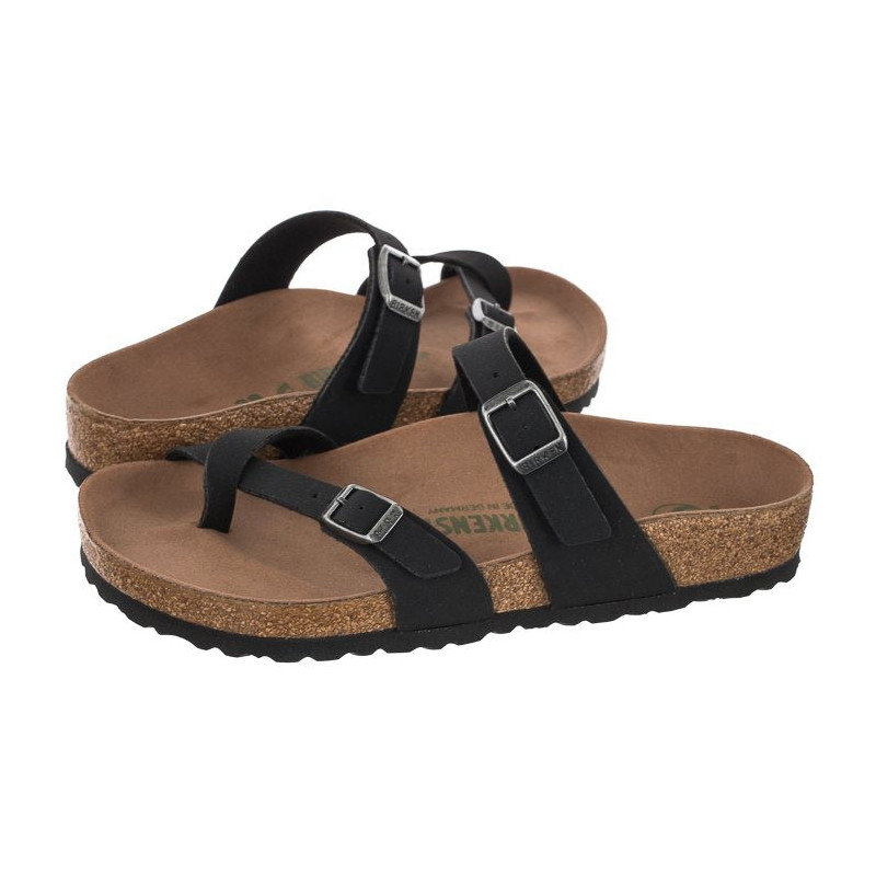 Birkenstock Mayari Black Vegan 1021176 (BK193-a) šlepetės