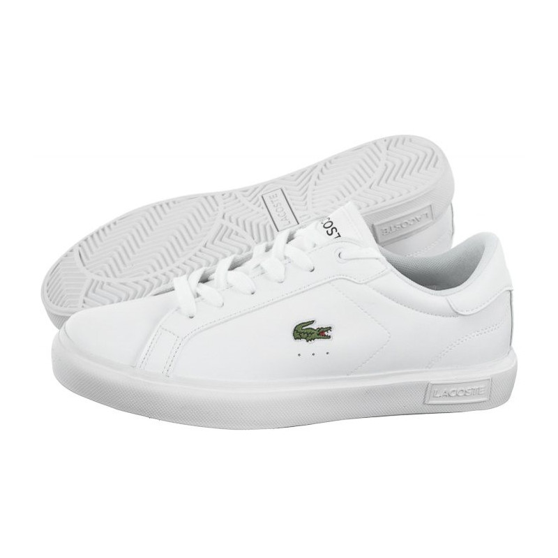 Lacoste Powercourt 0721 1 SUJ WHT 7-41SUJ001421G (LC389-b) sportiniai bateliai