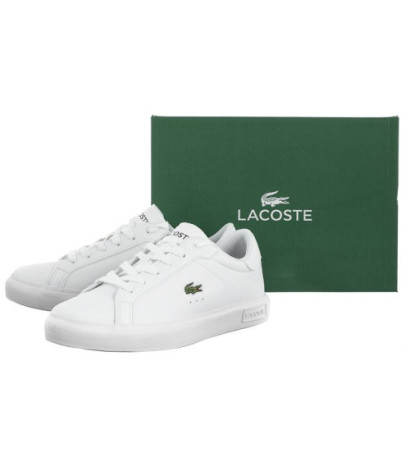 Lacoste Powercourt 0721 1 SUJ WHT 7-41SUJ001421G (LC389-b) sportiniai bateliai