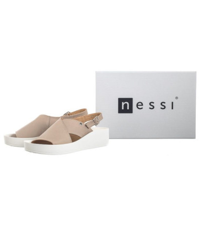 Nessi Beżowe 22219  (NE283-c) sandalai