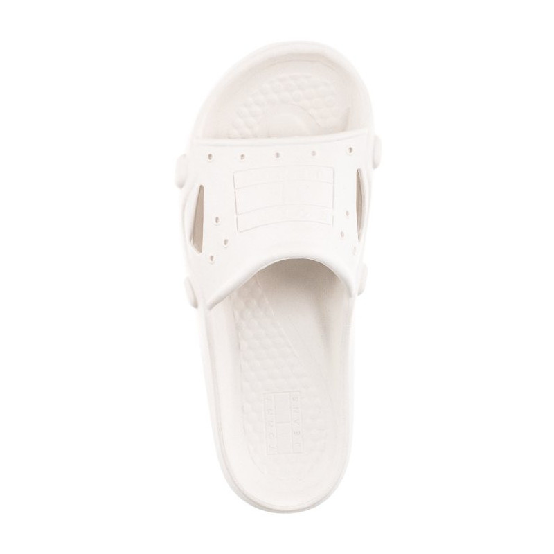 Tommy Hilfiger Archive Pool Slide Ecru EN0EN01942 YBL  (TH484-a) Moteriški batai/šlepetės
