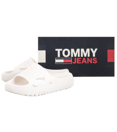 Tommy Hilfiger Archive Pool Slide Ecru EN0EN01942 YBL  (TH484-a) Moteriški batai/šlepetės
