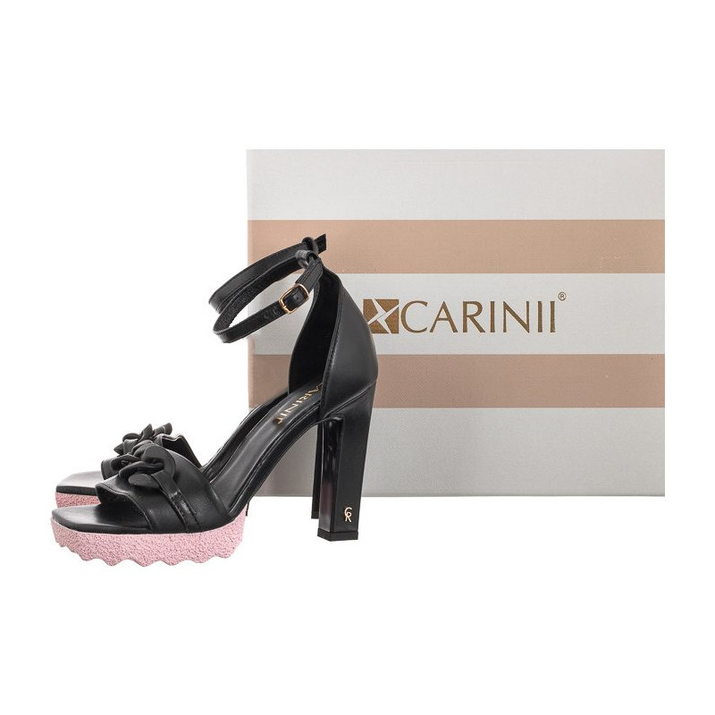 Carinii Czarne B8199-E50-000-000-000 (CI672-a) sandalai