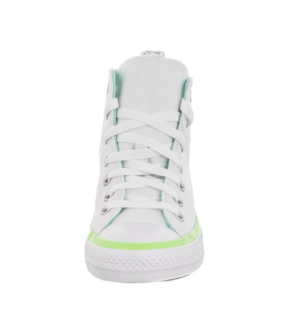 Converse CT All Star Hi White/Light Dew/Lime Rave A00543C (CO568-a) bateliai