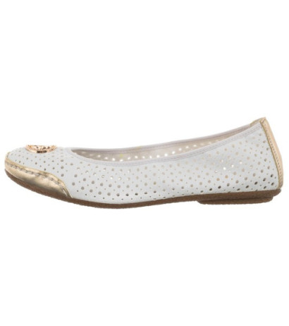 Rieker Białe 41459-80 White (RI5-a) bateliai