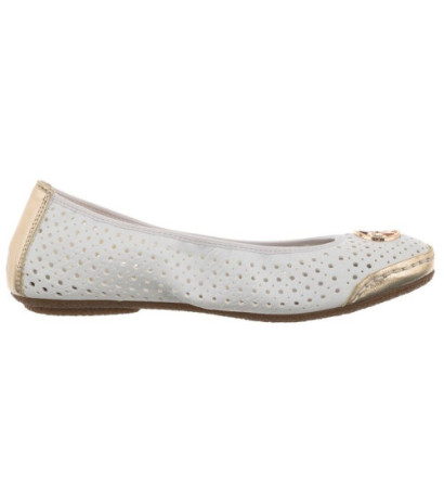 Rieker Białe 41459-80 White (RI5-a) bateliai