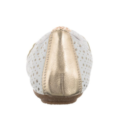 Rieker Białe 41459-80 White (RI5-a) bateliai