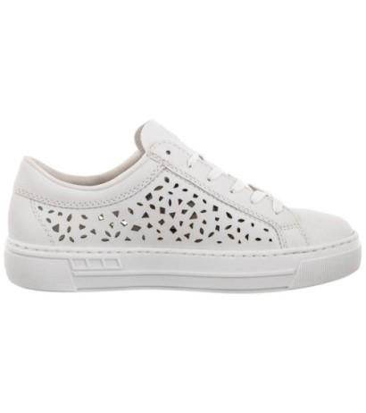 Rieker Białe L8831-80 White (RI8-a) batai